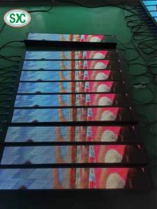 China P4 customized LED Stair Screen Free Standing LED Dance Floor for Wedding Advertising wholesale