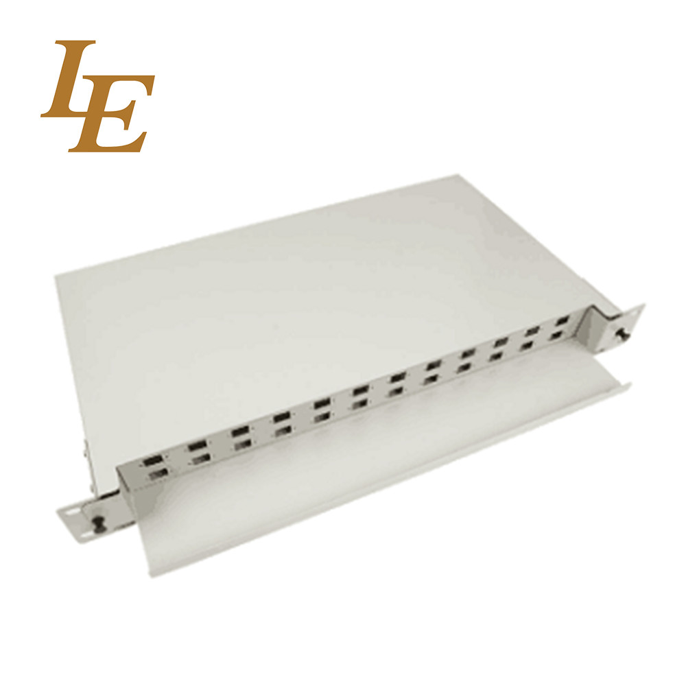 19 Inch 24 Port Fiber Optic Patch Panel