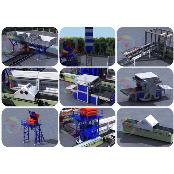 High Performance Concrete Dosing System Artificial Stone Exterior Walls Machinery