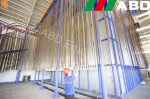 China vertical powder Coating line for aluminum profile wholesale