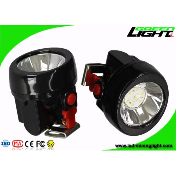 Small Volum Miners Cap Lamp PC Material For Mineral Industry / Tunnel Projects