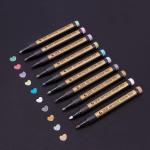 Colorful permanent fabric marker, non-toxic Ink marker pen,Washable Ink textile