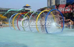 China Colorful Rainning Gallery , Water Pool Water Play Aqua Park Equipment for kids wholesale