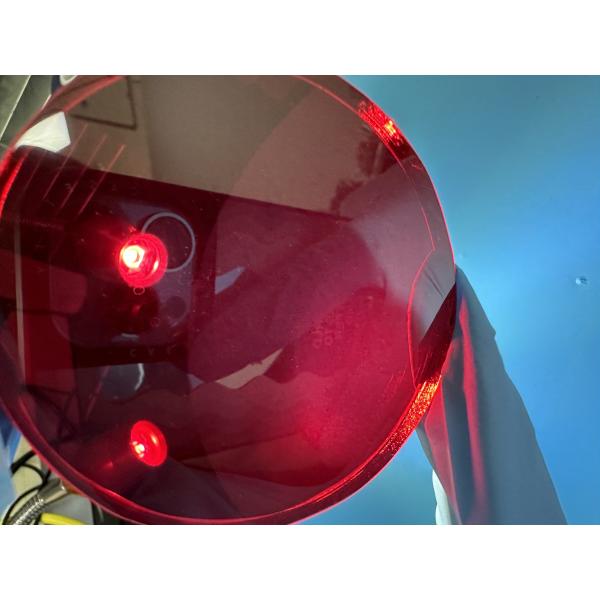 Al2O3 Synthetic Ruby Sapphire Single Crystal Blue 9.0 Hardness