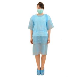 China SMS Polypropylene 3XL Disposable Patient Exam Gowns wholesale