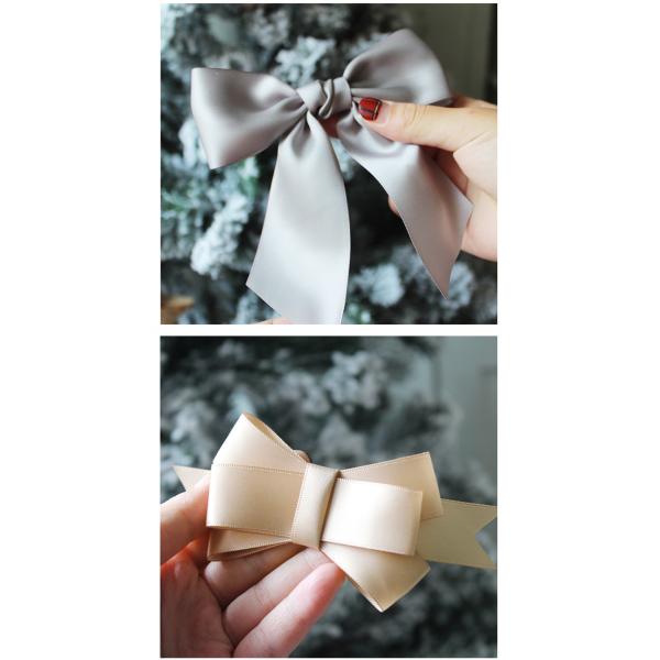 High Quality Custom wrapping gift ribbon double satin ribbon