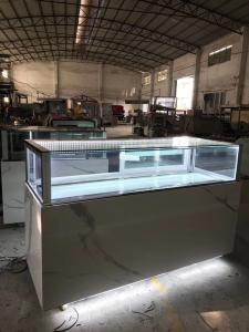 China Simple Structure Cake Display Chiller , Commercial Cake Display Refrigerator wholesale