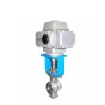 IP67 Stainless Steel Electric Control Valve AC220V Actuator Control Water Ball