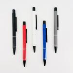 High End Simple Aluminum Ballpoint Pen Spray Painting Smooth Writing Ball Pen