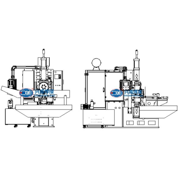 160KVA MFDC Automatic Seam Welding Machine for Shock Absorber Manufacturing
