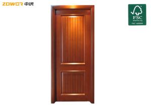 China Particle Board Varnish Finished Plain Wooden Door wholesale