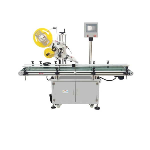 Manual Round Bottle Labeling Machine Adhesive Sticker With Handle Vial Labeling Machine