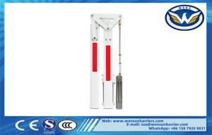 China Red And White 180 Degree Folding Arm Alunimum Alloy For Parking Lot Barrier Gate wholesale
