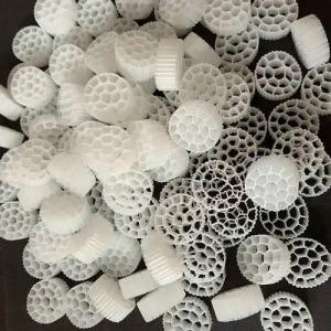 China High Efficiency MBBR PE 05 25*12mm K1 Media Bio Filter Virgin HDPE for Manufacturing Plant New Condition wholesale