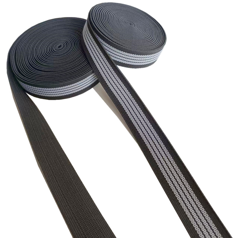 Woven Rubber Non Slip Elastic Band For Sports Fitness Resistance