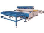 Outdoor garden double wire mesh fence panels welding machine 125kva*4