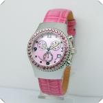 Ladies Vintage Custom Military Stainless Steel Watches 5ATM Water Resistant