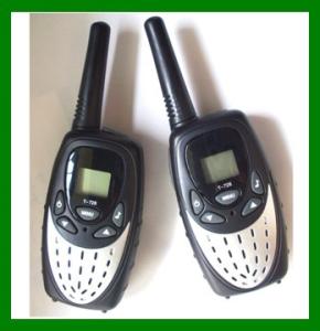China Black T728 headset walkie talkie set 121 codes wholesale