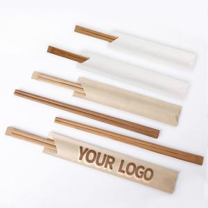 China Custom Logo Chinese Disposable Bamboo Chopsticks For Wedding Sushi on sale