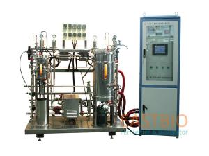 China Lab Scale Stainless Steel Bioreactor Magnetic Stirred 50-500rpm±1% Automatic Control wholesale