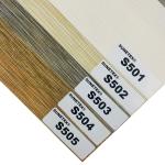 50mm 75mm Double Layer Blackout Zebra Blinds Fabric No Light Leakage 