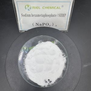 China Industrial Grade Sodium Hexametaphosphate chemical materials for Industrial use wholesale