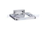 Satin Chrome Bathroom Hardware Collections Polished Chrome 24 Inch Towel Bar