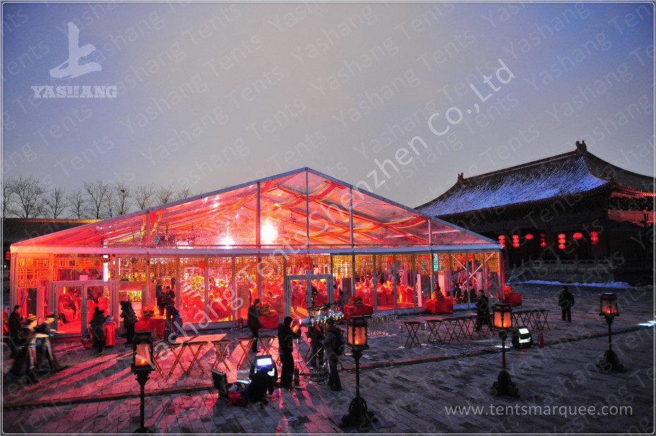 Quality Custom large White Outdoor Party Tents Beach Garden Backyard Aluminum Canopy
