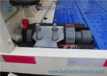 White Single Cab Foton Auman 5T Truck Blue Platform Car Carrier LHD