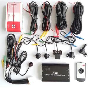 China 4pcs High Definition 360 Bird View Parking System Flexible Angle wholesale