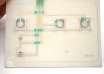 PET PC Material Metal Dome Membrane Switch With LED Waterproof 90x100mm