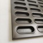 Al Steel Deep Non Stick Bun Tins 30 Cavity With PTFE Coating
