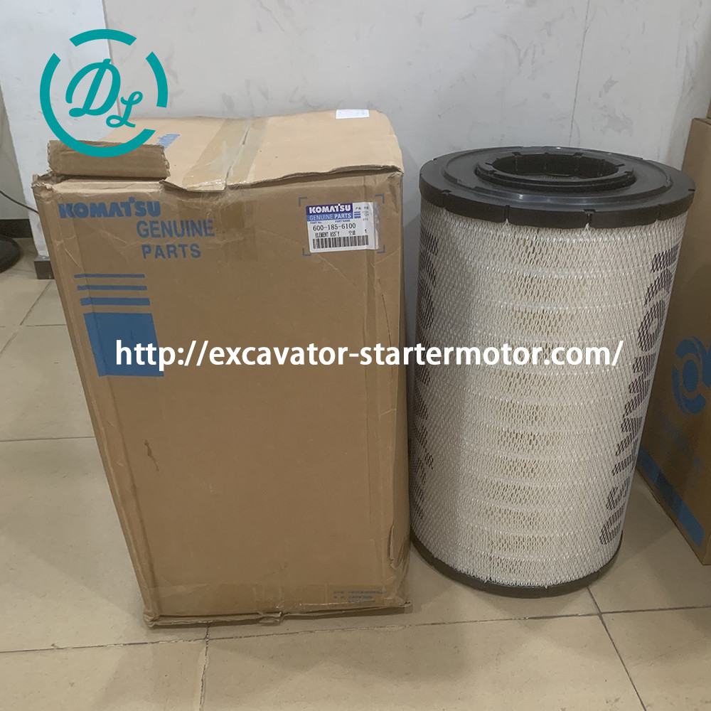 Air Filter Kit 600-185-6100 Element Assembly Excavator PC400-7