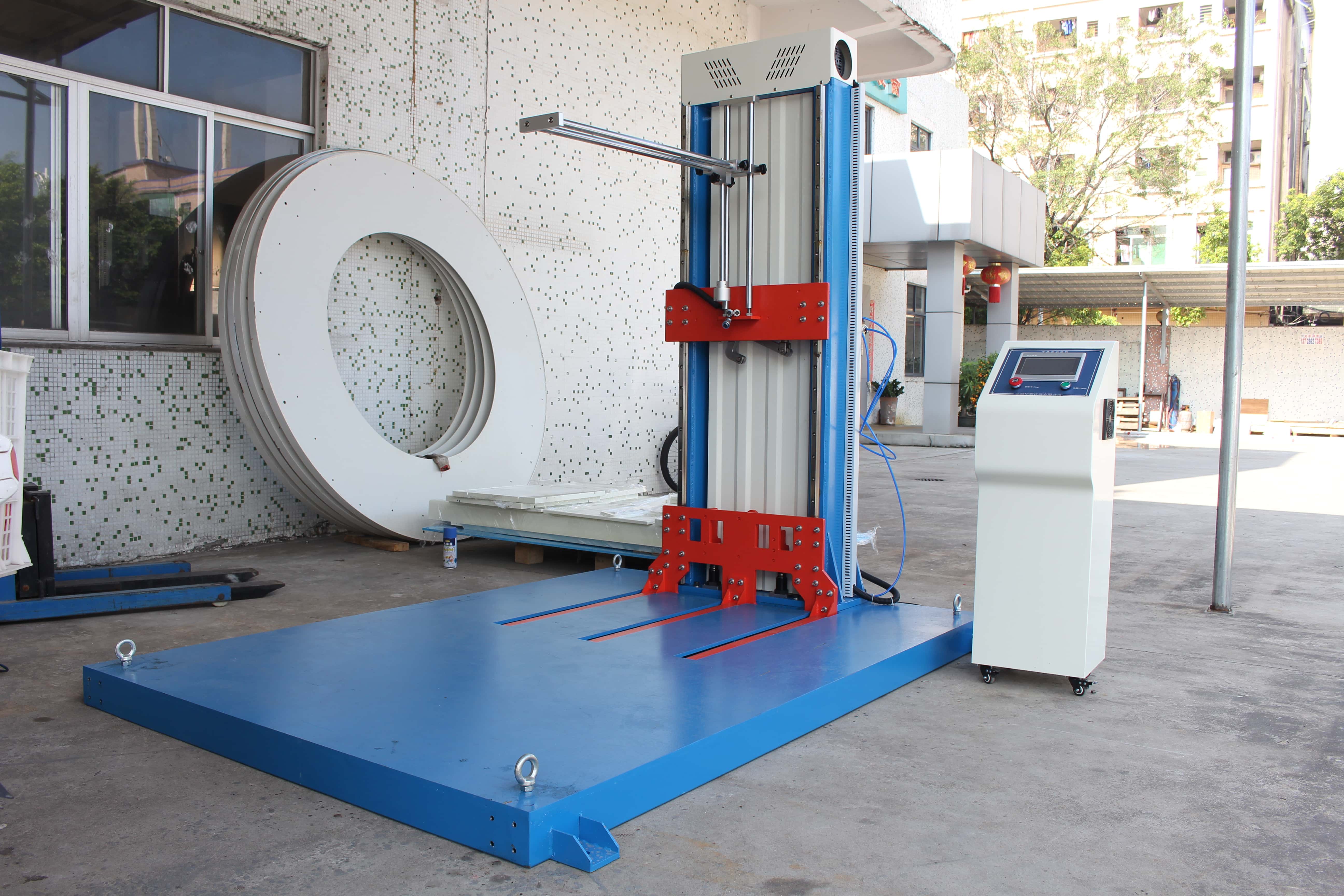 Paper Product Packaging Zero-Height Drop Impact Testing Machine and Carton Zero-Drop Testing Equipment