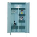 Electrostatic Powder Coating Metal Locker Wardrobe