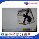 High Performance X Ray Luggage Scanner penetration 40mm steel