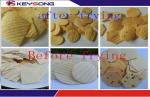 Stainless Steel Tortilla Chips Making Machine , Fried Tortilla Chips Production