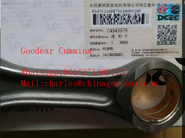 Dongfeng ISDE diesel engine connecting rod 4943979/4891176