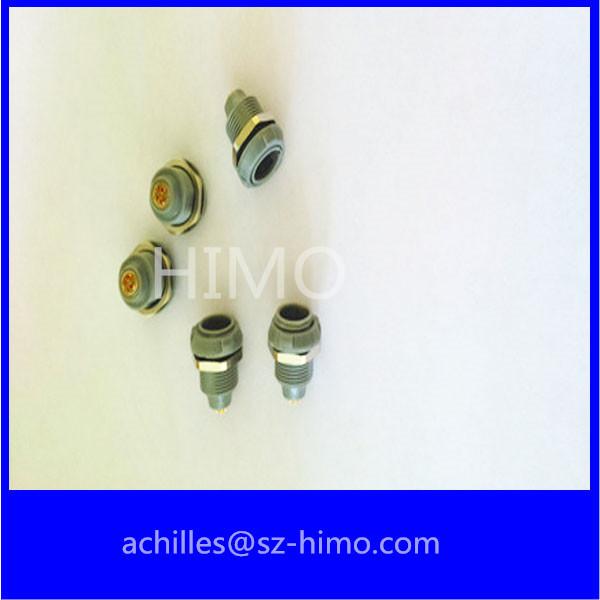 Quality wholesale 6pin plastic push pull fixed receptacle female terminal for sale