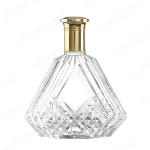 Glass Shot Bottle Custom Luxury 500ml 750ml 1000ml for Bar Acid Etch Surface