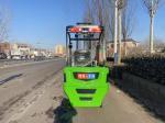 1 Ton Electric Forklift with Solid Front Tyres and Hydraulic Steering for