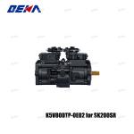 Casting Iron Excavator Piston Pump K5V80DTP-0E02 For SK200SR Hydraulic Mian Pump