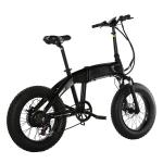 48V Fat Tire Electric Mountain Bike Full Suspension 20 Inch 10000mAh