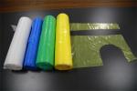 White Disposable Plastic Aprons , Disposable Poly Aprons Eco - Friendly