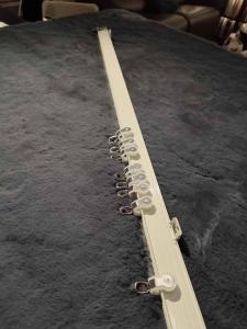 China Aluminum Alloy Bay Window Curved L Shaped U Shaped Slide Rail Bendable Curtain Track Rod wholesale