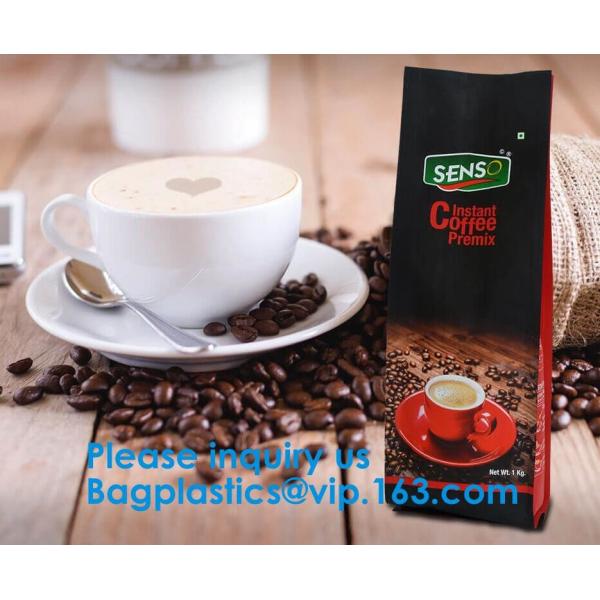 Custom Print Biodegradable Foil Packaging Soft Zipper Stand Up Bottom Gusset Plastic Drinking Pouches Bags With Straws