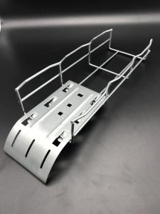 China Wire Cable Management Powder Coated 300mm Wide Wire Mesh Cable Tray wholesale