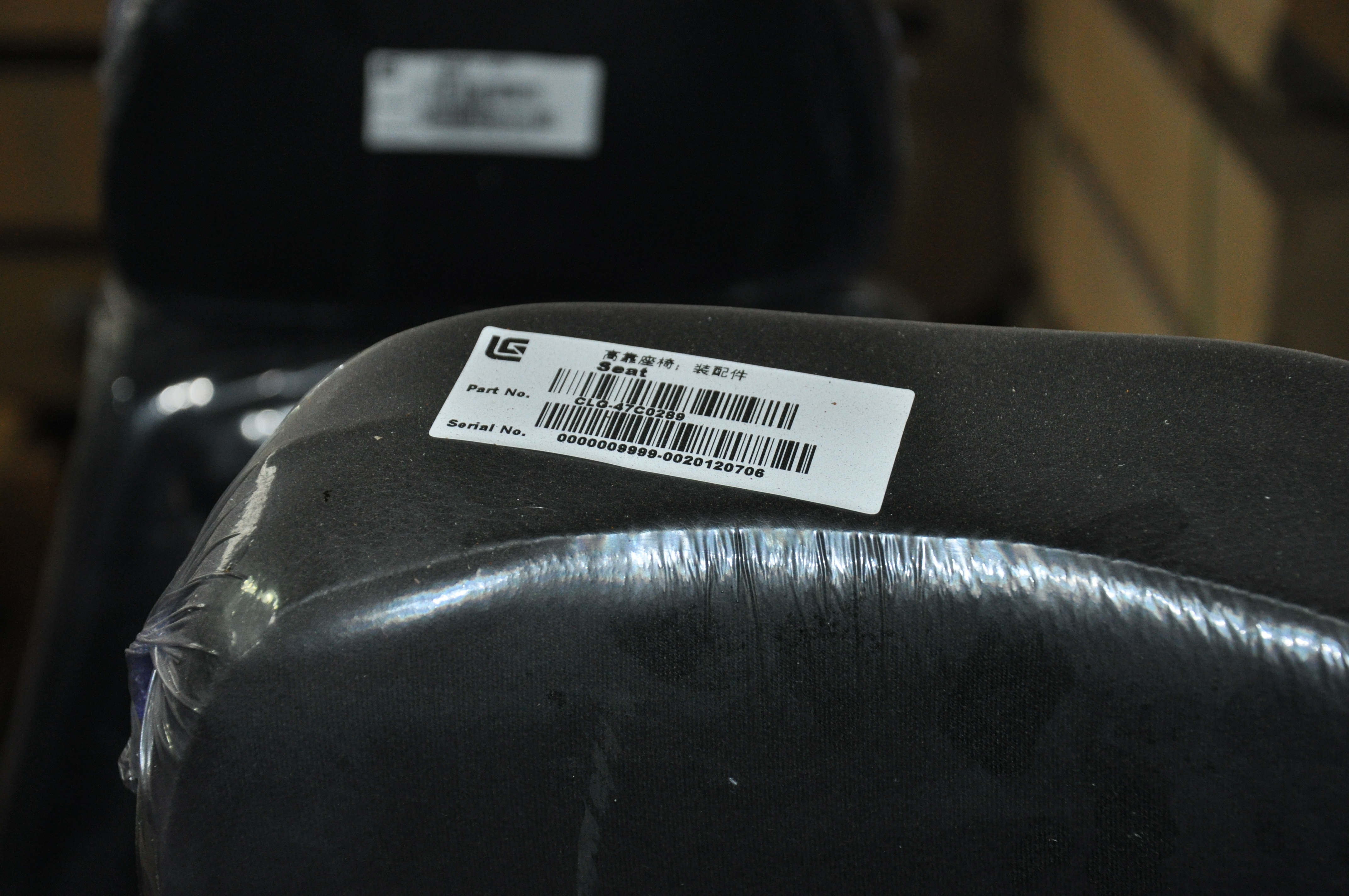 47C0289 Seat Assem for Wheel Loader Spare Parts