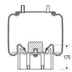 HOT Sales Air Suspension Parts For Watson & Chalin AS-0159 Trailer Firestone W01