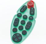 50 Shore A pantone Silicone Switch Buttons For Medical Equipment